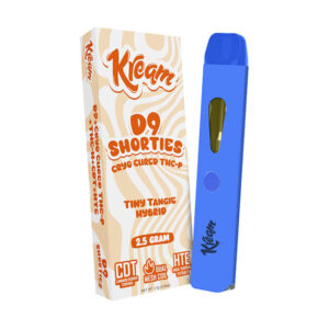 kream d9 shorties 2.5g disposable tiny tangie