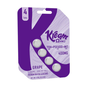 kream ohms 7oh tablets 400mg 4ct grape