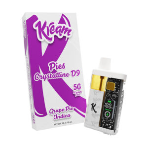 kream pies d9 5g disposable grape pie