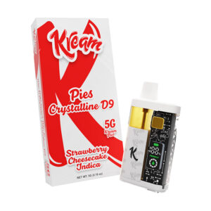 kream pies d9 5g disposable strawberry cheesecake