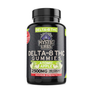 mystic labs d8 2500mg 50ct gummies atomic apple