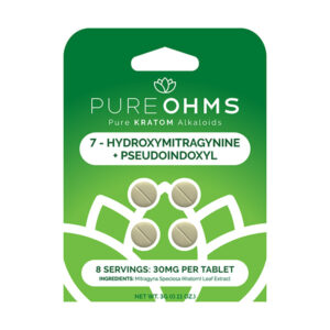 pure ohms 7hydroxy pseudo tablets 4ct