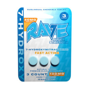 rave 7hydroxy 120mg 3ct