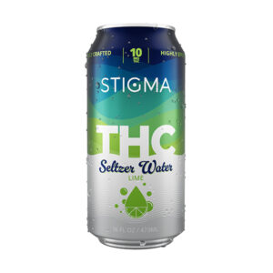 stigma thc lime seltzer water 16oz