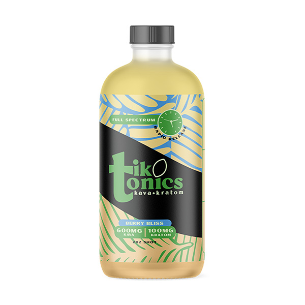 tik tonics kava fratom 2oz shot berry bliss