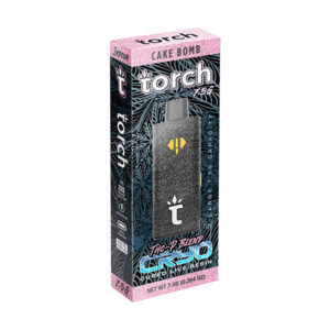 torch cryo thcp 7.5g disposable cake bomb