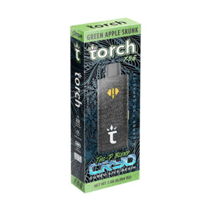 torch cryo thcp 7.5g disposable green apple skunk