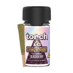 torch lil flames vvs diamonds 1g prerolls 4ct block berry