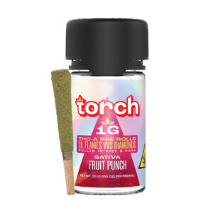 torch lil flames vvs diamonds 1g prerolls 4ct fruit punch