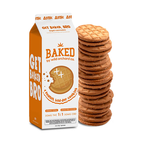 Wild Orchard Delta-9 Baked Peanut Bud-der Cookies