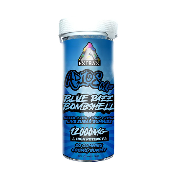 Delta Extrax Adios MF Live Sugar Gummies | (20ct) 12000mg | Delta