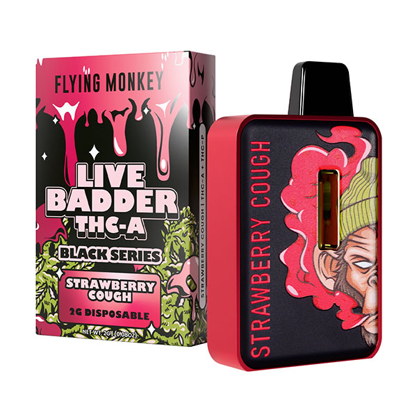 Flying Monkey Live Badder THCA Black Series Disposable | 2g