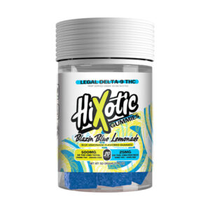 hixotic d9 gummies 20ct blazin blue lemonade