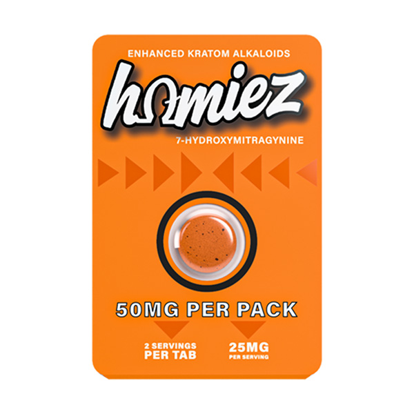 homiez 7hydroxy tablets 50mg 1ct