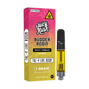 juicy kush thcp live rosin 1g cartridge fruity pebblez