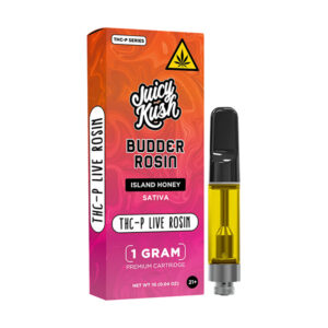juicy kush thcp live rosin 1g cartridge island honey