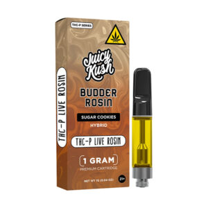 juicy kush thcp live rosin 1g cartridge sugar cookies