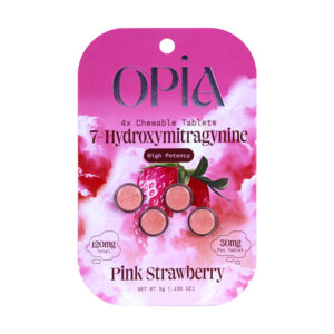 opia 7hydroxy 30mg 4ct tablets pink strawberry