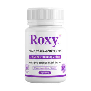 roxy 7hydroxy tablets 20mg 10ct triple berry