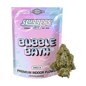 sluggers 3.5g flower bubble bath