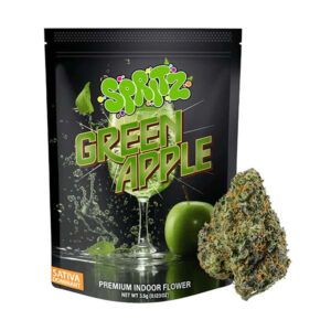 sluggers 3.5g flower green apple