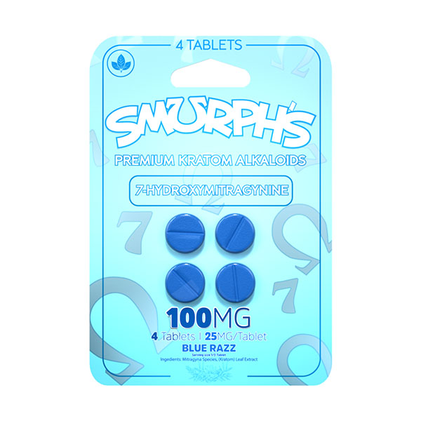 Smurph’s 7-OH Tablets | (4ct) 100mg
