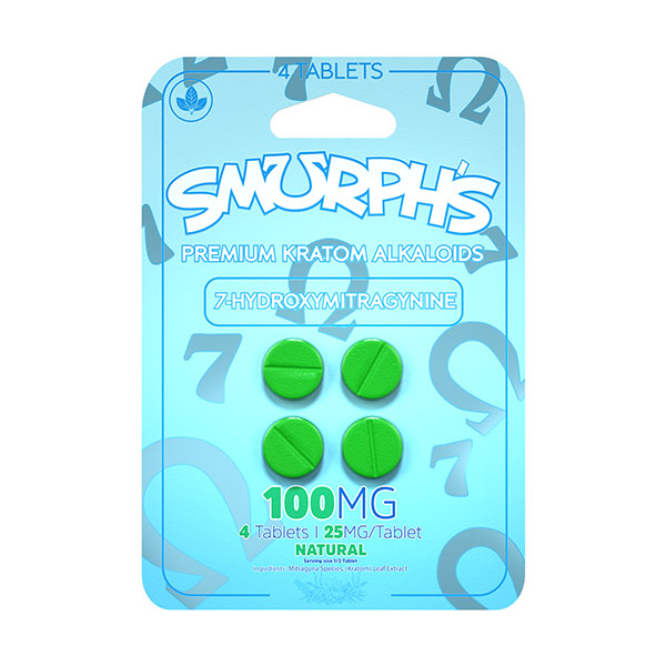 Smurph’s 7-OH Tablets | (4ct) 100mg