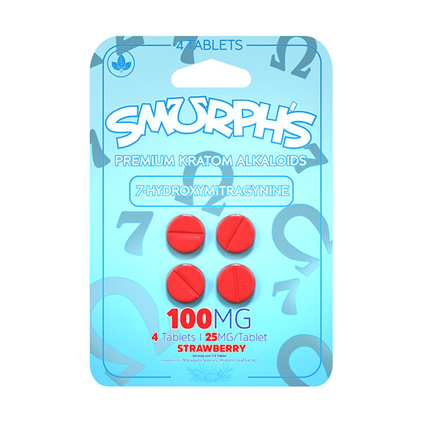 Smurph’s 7-OH Tablets | (4ct) 100mg