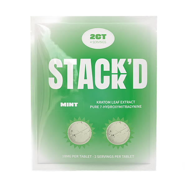 stackd 7hydroxy tablets 2ct mint