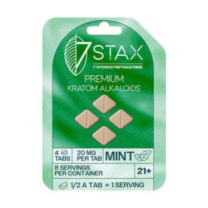 7stax 7hydroxy tablets 80mg 4ct mint new
