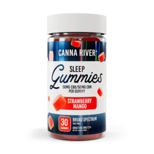 canna river bs 30ct gummies sleep strawberry mango