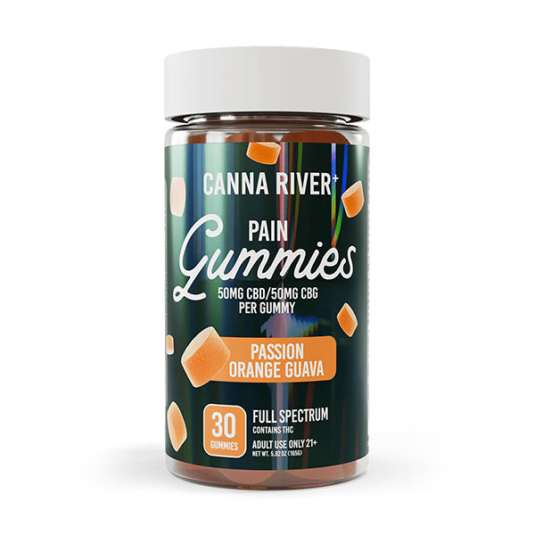 Canna River Full Spectrum Pain Gummies | 30 Count