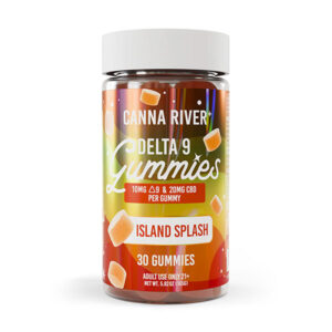 canna river d9 30ct gummies island splash