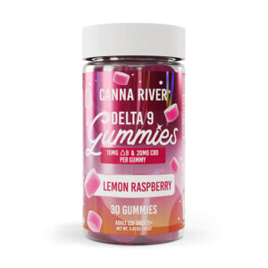 canna river d9 30ct gummies lemon raspberry