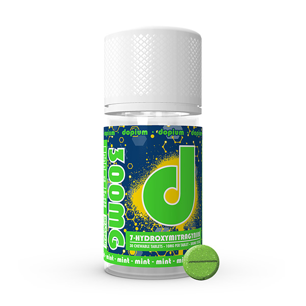 dopium 7hydroxy tablets 300mg 30ct mint