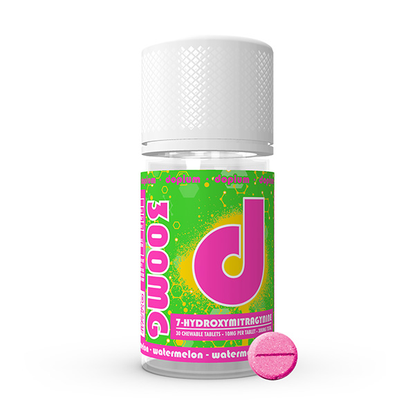 dopium 7hydroxy tablets 300mg 30ct watermelon