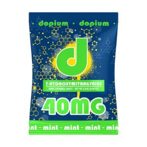 dopium 7hydroxy tablets 40mg 1ct mint