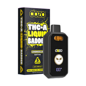 dozo thca liquid badder 5g disposable limoncello