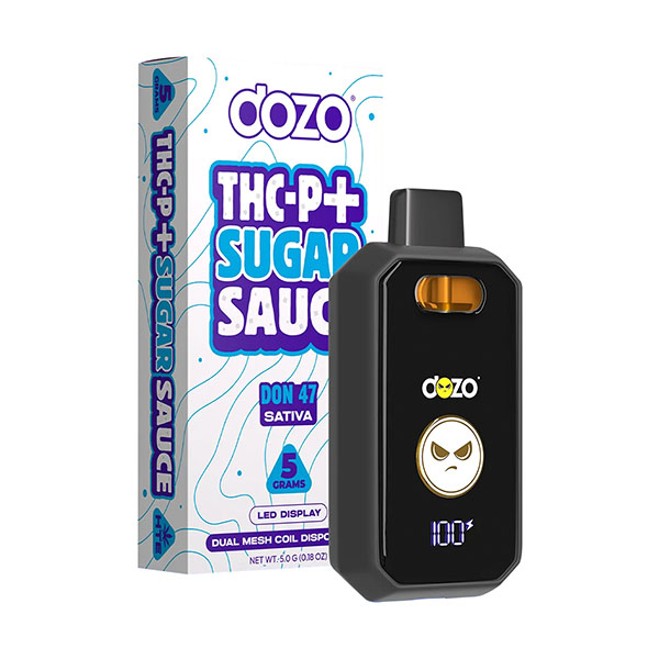 dozo thcp sugar sauce 5g disposable don 47