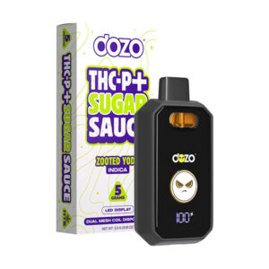 dozo thcp sugar sauce 5g disposable zooted yoda