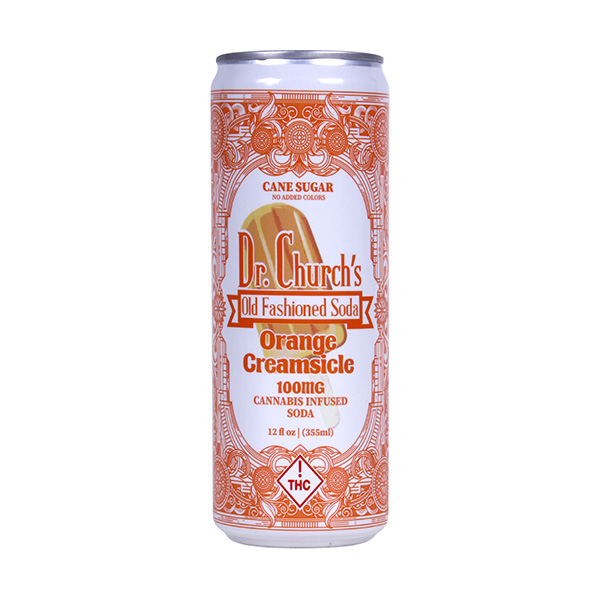 dr churchs old fashioned soda 100mg orange creamsicle