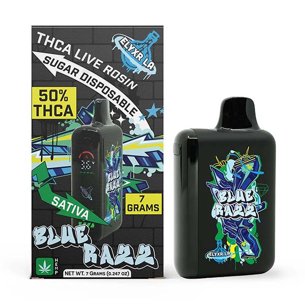 Elyxr THC-A Live Rosin Sugar Disposable | 7g