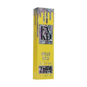 fvkd minis thca rosin 1.5g disposable hella jelly