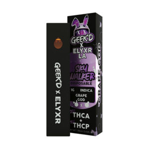 geekdx elyxr skywalker 1g disposbale grape god