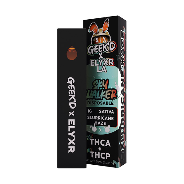 Geek'd x Elyxr LA Skywalker Disposable Vape | 1g | Delta 8 Resellers