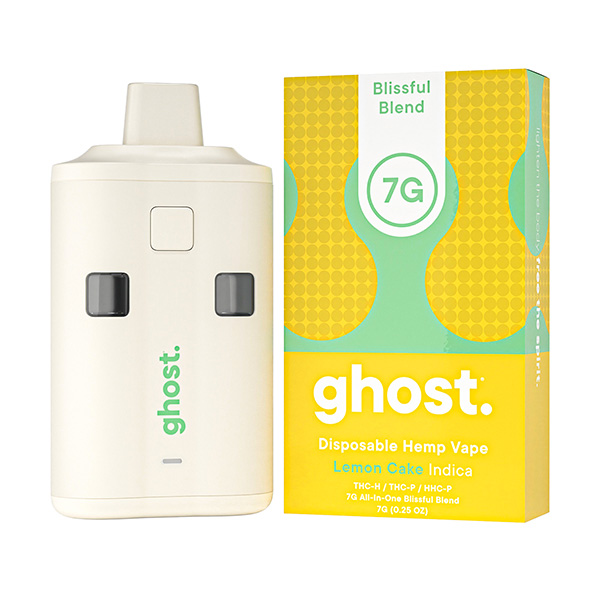 ghost blissful blend 7g disposable lemon cake