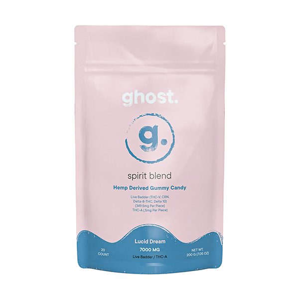ghost spirit blend 7000mg gummies 20ct lucid dream