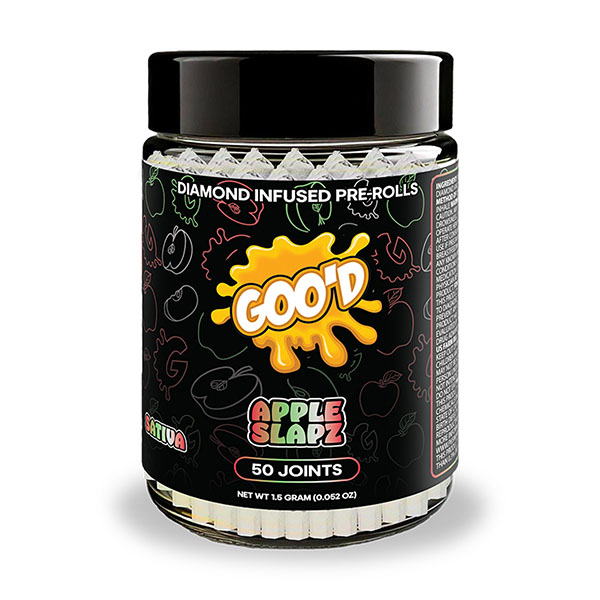 good-grams-1.5g-50ct-prerolls-apple-slapz good grams 1.5g 50ct prerolls apple slapz