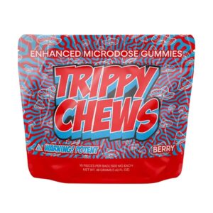 good trippy chews 5000mg 10ct gummies berry