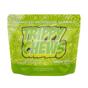 good trippy chews 5000mg 10ct gummies green apple